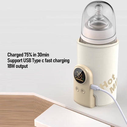 CHAUFFE-BIBERON USB CHARGEABLE ET PORTABLE