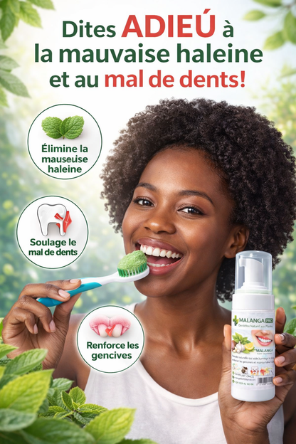 MALANGA PRO – Dentifrice Naturel en Mousse